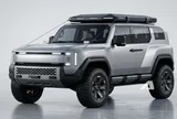 SUV Hyundai là đối thủ mới của Land Cruiser lộ bản thương mại: Dáng ‘chiến’ hơn cả Defender, cửa mở ngược kiểu Rolls-Royce