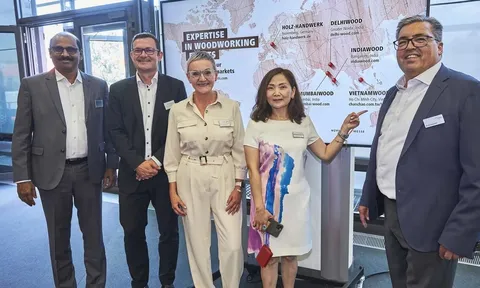VietnamWood và Nü rnbergMesse hợp tác chiến lược nhằm khai thác thêm nhiều cơ hội mới cho triển lãm công nghiệp chế biến gỗ