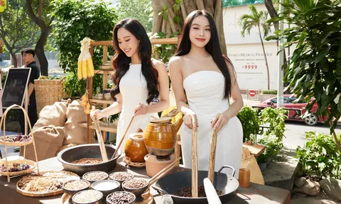 Dàn Hoa hậu, Á hậu Việt hội ngộ trải nghiệm không gian Thế giới cà phê Trung Nguyên Legend
