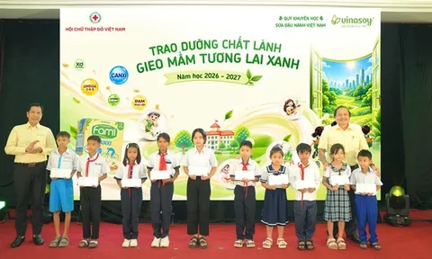 30 Trường – 1 Triệu hộp sữa:  Tiếp nối hành trình mang dưỡng chất lành  đến những mầm xanh tương lai