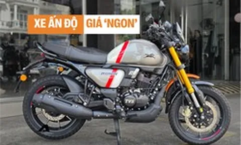 Xe máy Ấn Độ TVS Ronin 225 'trình làng' khách Việt: Có công nghệ tự chạy không cần vặn ga, máy 225 cc nhưng rẻ hơn cả Honda SH