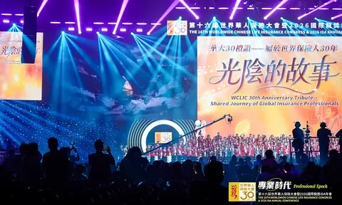 Đại hội Bảo hiểm Nhân thọ người Hoa Thế giới lần thứ 16 và Hội nghị thường niên Giải thưởng Rồng Quốc tế (IDA) 2026 được tổ chức trọng thể