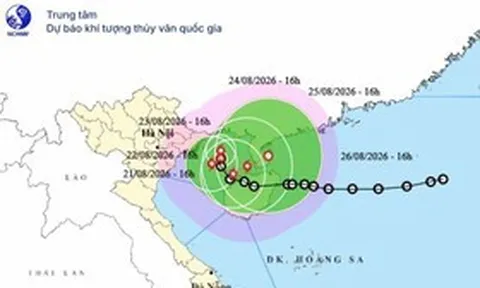 Tin bão mới nhất: Bão số 4 gây mưa to, hoạt động mạnh trên khu vực Vịnh Bắc Bộ