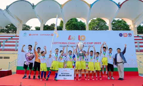 Bóng đá Học đường TP.HCM lập “cú đúp” vô địch, khép lại Lotteria Challenge Cup 2023 đầy cảm xúc 