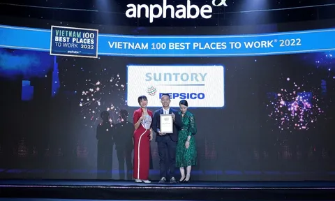Giải mã yếu tố giúp Suntory PepsiCo vào top 5 nơi làm việc tốt nhất. Nỗ lực giúp Suntory PepsiCo vào top nơi làm việc tốt nhất Việt Nam
