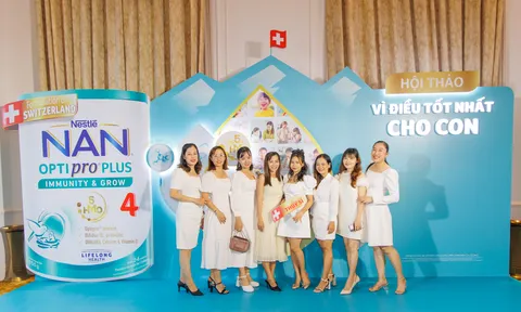 Giới thiệu sữa mát NAN OTIPRO PLUS 4 với công thức mới nhất từ NESTLÉ Thụy Sĩ