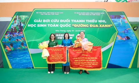 Nestlé MILO đồng hành cùng Giải Bơi “Đường đua xanh” 2023
