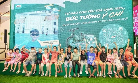 Bức Tường Ý Chí từ Nestlé MILO chính thức ghi nhận sự tham gia của 10.000 trẻ em trên toàn quốc