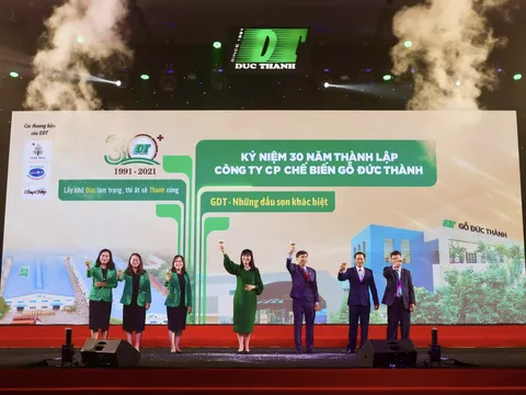 Công ty Gỗ Đức Thành tổ chức kỷ niệm 30 năm thành lập