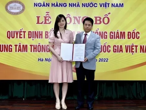 Ngân hàng nhà nước bổ nhiệm Phó Tổng Giám đốc CIC