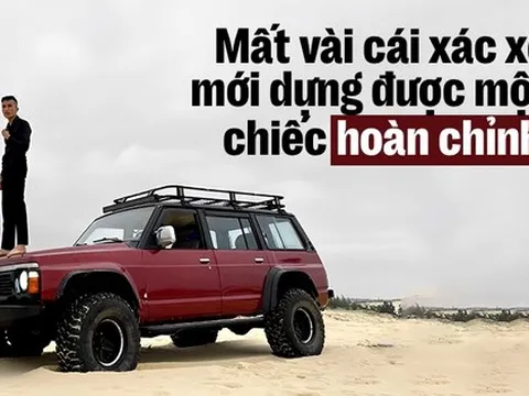 9X Quảng Bình lái Nissan 30 năm tuổi, chạy hơn 300.000 km: Chơi đồ cổ không dễ nhưng đáng