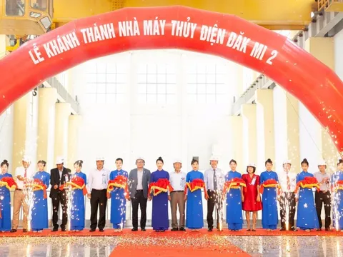 Tập đoàn Hà Đô khánh thành Nhà máy Thủy điện Đăk Mi 2 công suất 147 MW tại Quảng Nam
