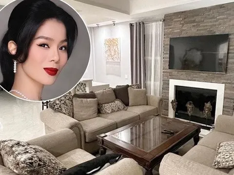 Choáng váng với căn nhà rộng 400 m2 của Lệ Quyên ở Mỹ