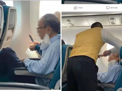 Hành khách cầm dao gọt trái cây lên máy bay chuyến VN208