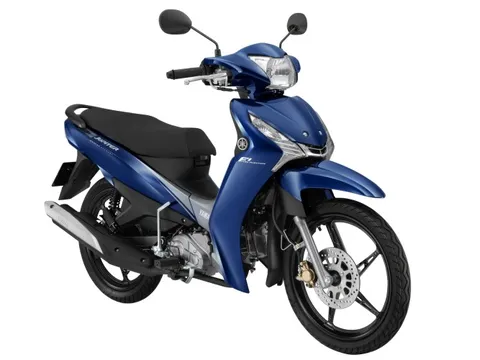 Xe số Yamaha Jupiter Finn giá từ 27,5 triệu: Tiêu thụ nhiên liệu 1,6L/100 km, công nghệ phanh độc đáo đối đầu Honda Future