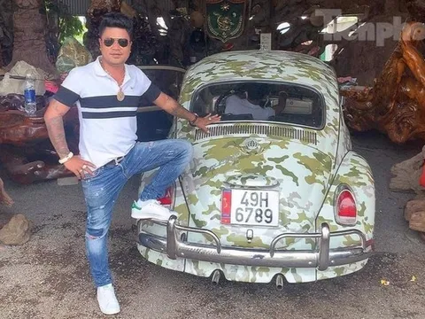 Xế cổ Volkswagen Beetle biển số sảnh tiến tại Đà Lạt