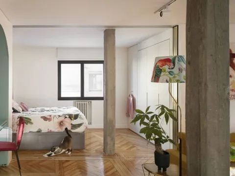 Thiết kế không gian tiện nghi trong căn hộ một phòng ngủ 75m2