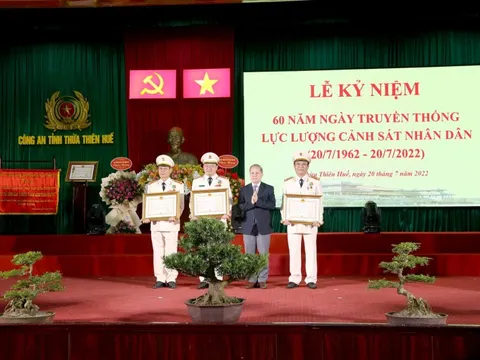 Công an tỉnh Thừa Thiên - Huế mỗi năm phá gần 500 vụ án