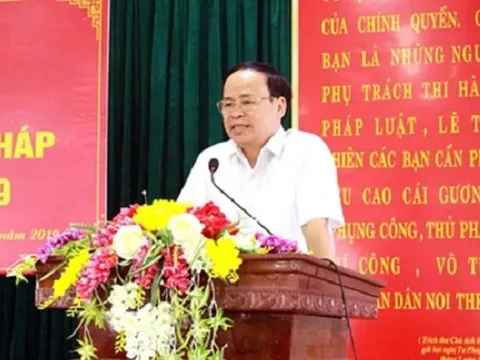 NÓNG: Cách chức Giám đốc và buộc thôi việc 2 Phó giám đốc Sở Tư pháp Vĩnh Phúc