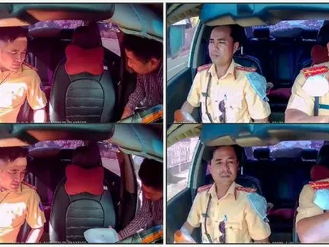 Kỷ luật 2 CSGT liên quan vụ văng tục, gọi điện khi lái xe