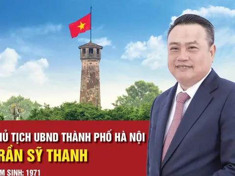 [Infographic] Chân dung tân Chủ tịch UBND thành phố Hà Nội Trần Sỹ Thanh
