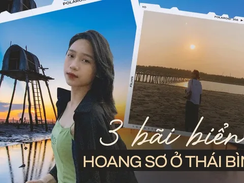 Không chỉ nổi tiếng với những cánh đồng thẳng tắp, Thái Bình còn sở hữu 3 bãi biển hoang sơ, ít người biết đến