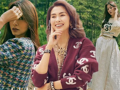 Hà Tăng khi lên bìa tạp chí: Nhan sắc "ngọc nữ" mỹ miều, khí chất phu nhân gây sốt