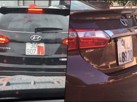 Che biển, sửa biển số xe tránh phạt nguội