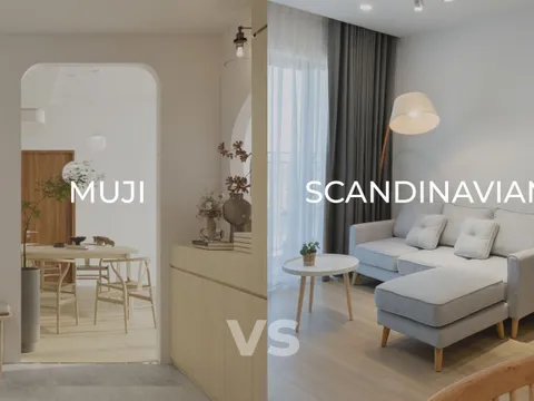 Sự khác biệt giữa phong cách Muji và Scandinavian trong nội thất: Tối giản nhưng không đơn giản