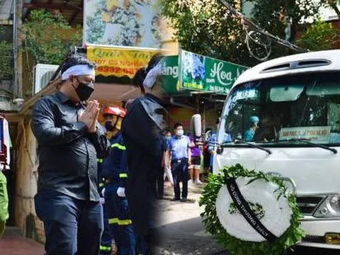 Khoảnh khắc xúc động: 3 chiến sĩ PCCC "về thăm nhà" lần cuối, đồng đội và người dân xếp hàng dài bên đường chào tiễn biệt