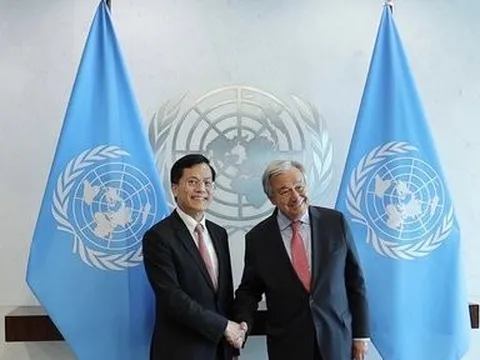 Tổng Thư ký Liên Hợp Quốc đánh giá cao đóng góp của Việt Nam