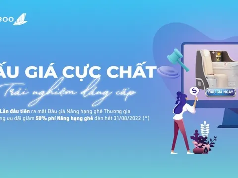 Bay Thương gia Bamboo Airways giá “cực hời” với đấu giá nâng hạng ghế
