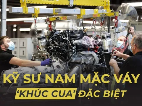 100 kỹ sư đi giày cao gót, mặc váy, đeo túi xách: 'Khúc cua' đặc biệt trong ngành xe