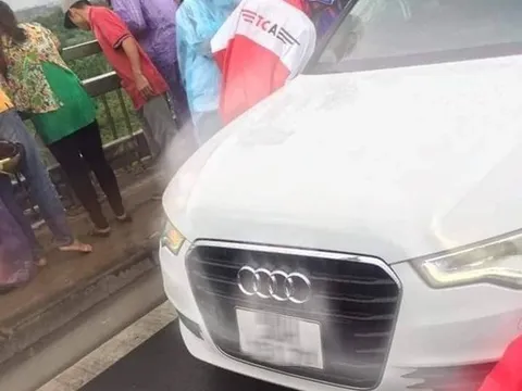 Người đàn ông nghi để lại xe Audi A6 trên cầu cùng thư tuyệt mệnh rồi nhảy cầu