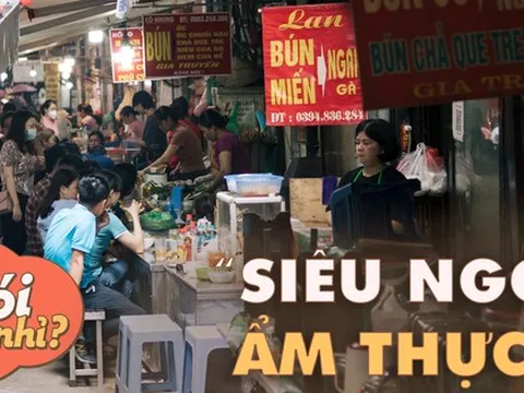Một ngày đi ăn tại "siêu ngõ ẩm thực" ngay giữa lòng phố cổ Hà Nội, dạo một vòng là no căng bụng