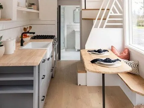 Căn nhà rộng chưa đến 20m² nhưng có thiết kế tiện nghi đến bất ngờ