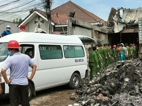 Đã tìm thấy thi thể 3 mẹ con trong vụ cháy nhà ở Ninh Thuận