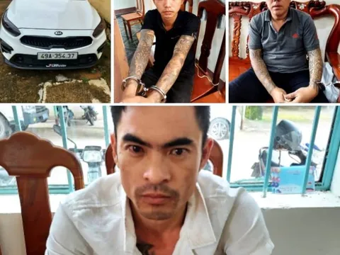 Tóm gọn băng nhóm dùng xe con chuyên trộm xe máy