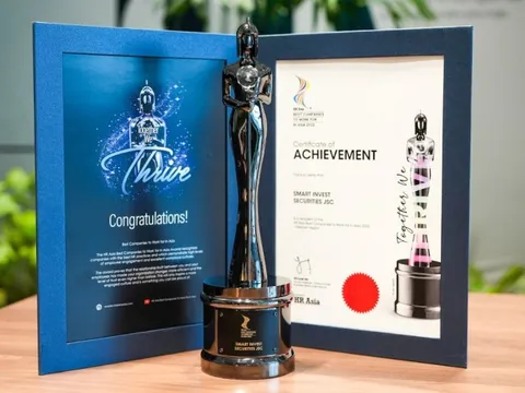 Smart Invest được vinh danh nơi làm việc tốt nhất Châu Á (HRAA 2022)