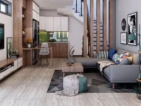 Tư vấn thiết kế và bố trí nội thất nhà ống 33m2 có giếng trời và nhiều cây xanh