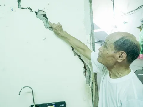 Hàng chục ngôi nhà nứt toác, nhiều hộ phải dỡ bỏ nhà cạnh metro Nhổn-ga Hà Nội