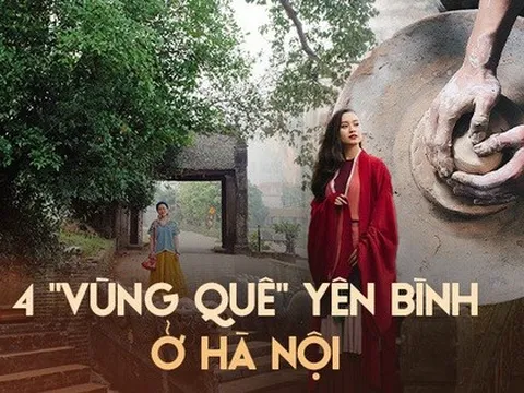 Cuối tuần mát trời, rời thành phố về chốn thanh bình với 4 địa điểm vừa thân quen lại còn sát xịt Hà Nội
