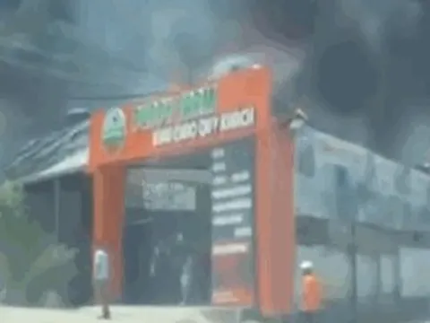 Cháy lớn nông trại cún Puppy Farm nổi tiếng ở Đà Lạt