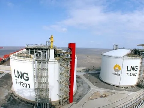 Giá khí đốt tại châu Âu hiện tương đương với 410 USD/thùng dầu