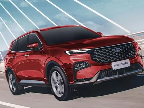 Hé mở nhiều thông tin Ford Territory 2023 giá khoảng 800 triệu tại Việt Nam: Hộp số 7 cấp, công nghệ hiện đại, làm khó Tucson, Sportage
