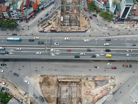 Hình hài hầm chui Lê Văn Lương sau hơn 1 năm thi công