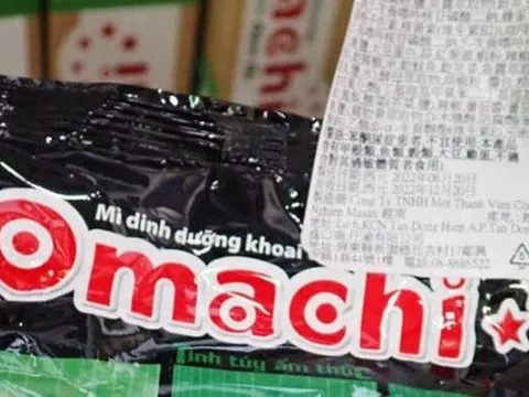 Đài Loan nói mì ăn liền Omachi nhập từ Việt Nam có chất cấm, tiêu hủy lô hàng 1.440kg