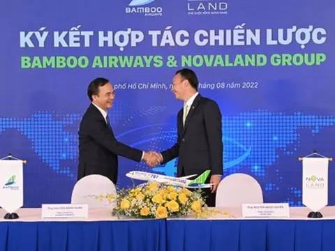 Bamboo Airways và Novaland ký kết hợp tác chiến lược