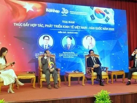 Tăng cường thúc đẩy hợp tác, phát triển kinh tế Việt Nam – Hàn Quốc
