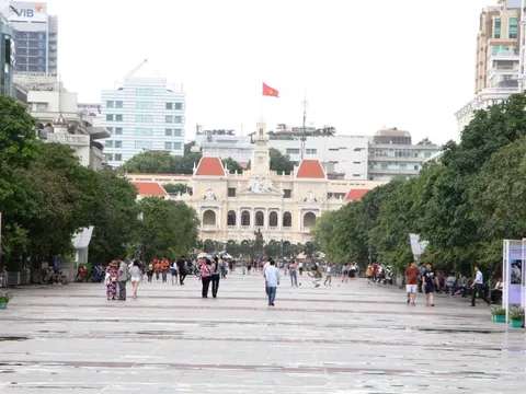 TP HCM: Cấm xe nhiều giờ trên đường Nguyễn Huệ ngày lễ 2-9